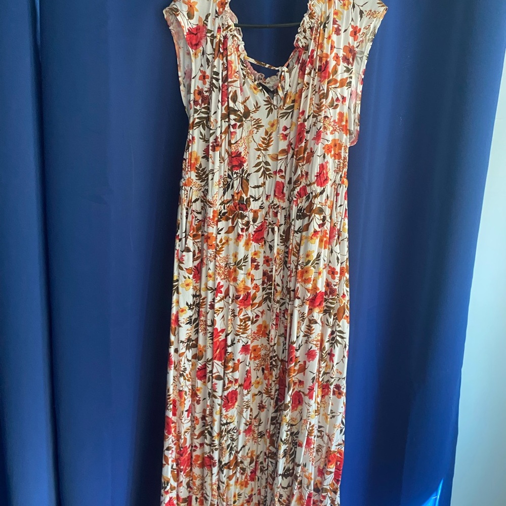 Torrid Multicolor Floral Maxi Dress